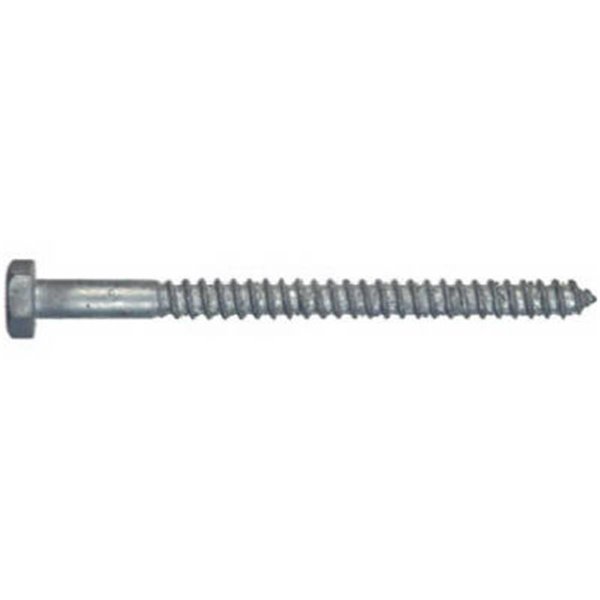 Totalturf 812104 25 Pack 0.5 x 6 in. Galvanized Lag Bolt TO2671479